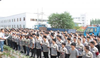 钣金事业部积极相应号召，召开全事业部“安全活动月”带头大会